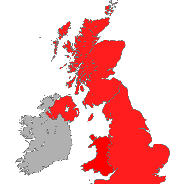 Britain in the red