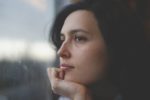 Women looking out of the window