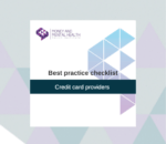 Credit card providers checklist image