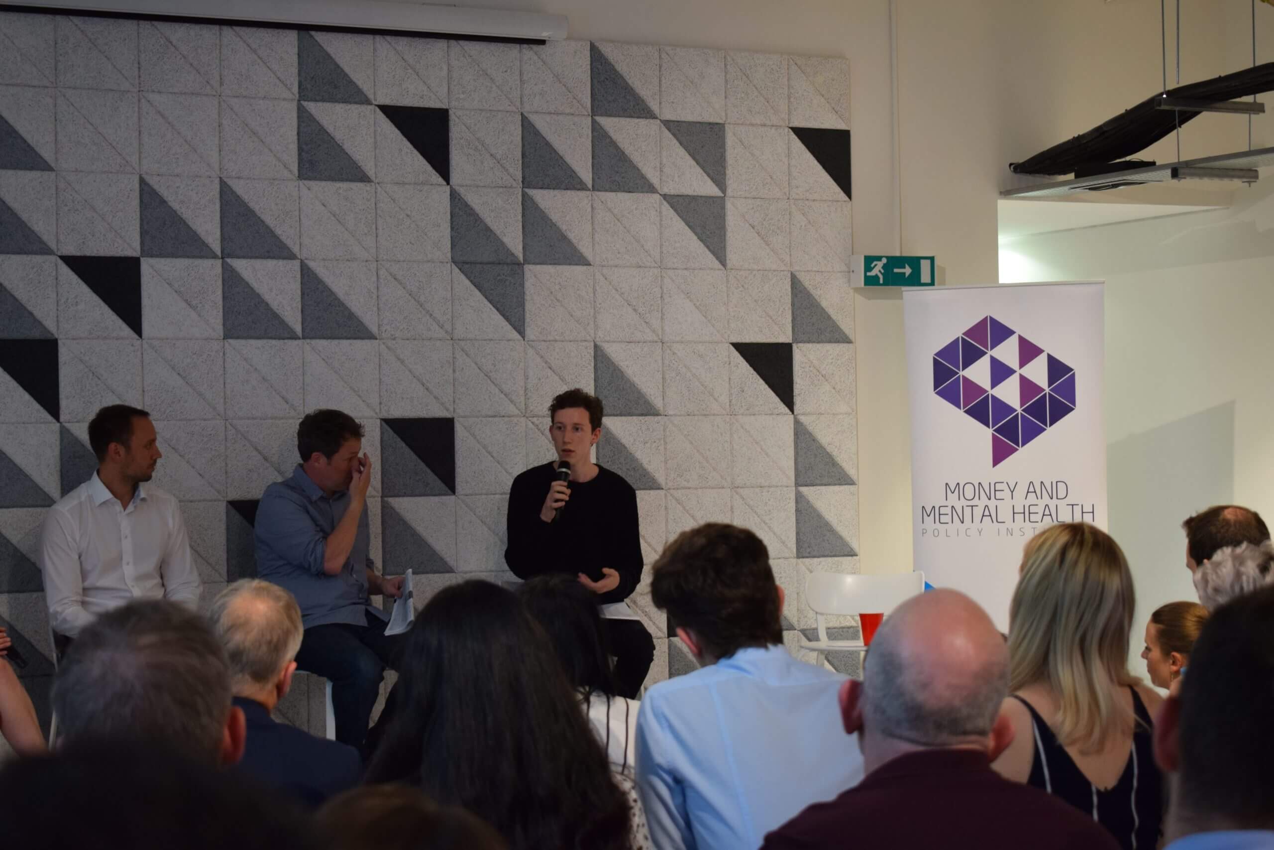 Zander Brade at the Fintech for good report launch event