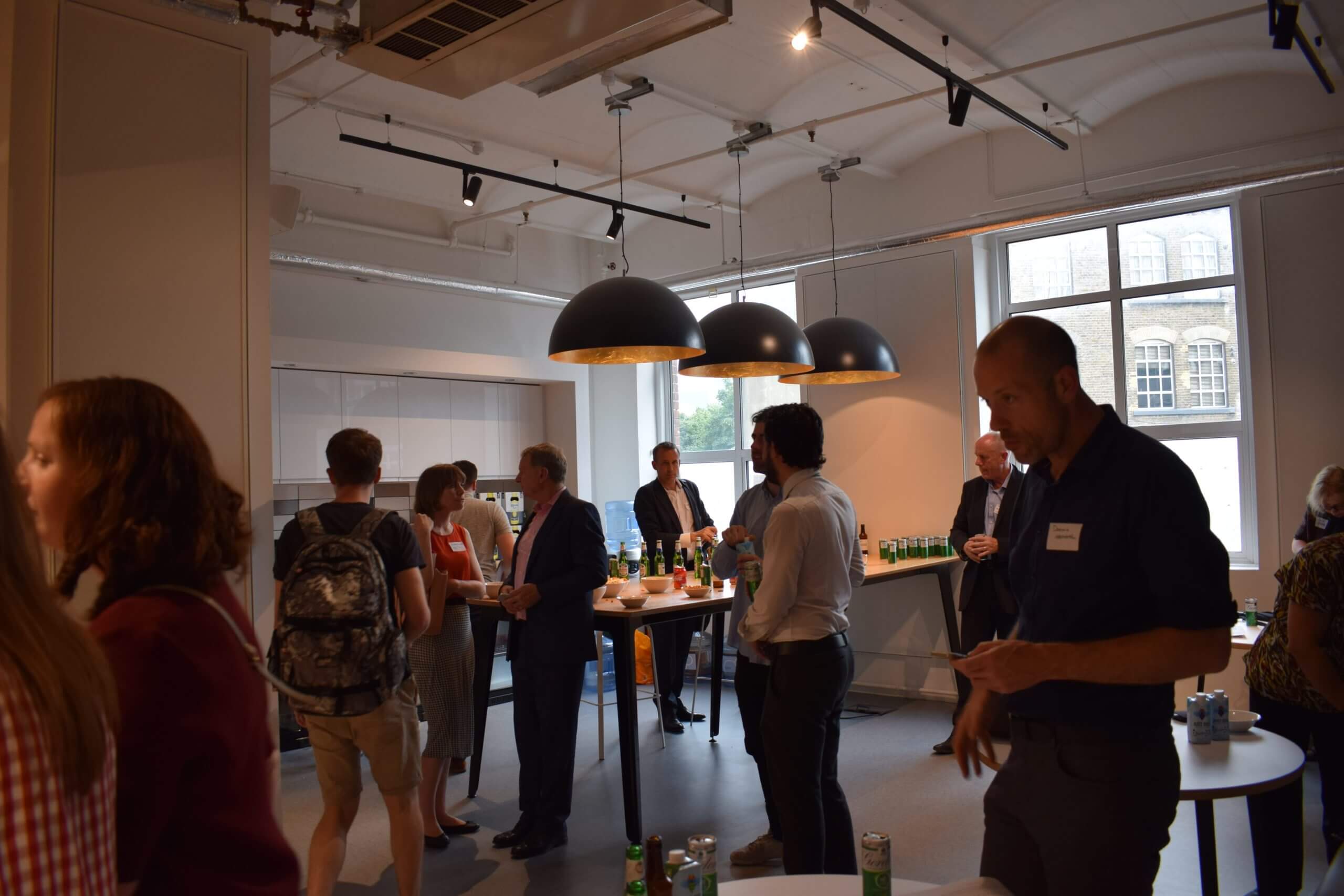 Attendees at the Fintech for good report launch event