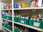 A photo of the food store at the food bank