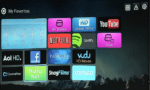 Photo of different subscription services on tv screen