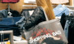 Photo of woman with shopping bag