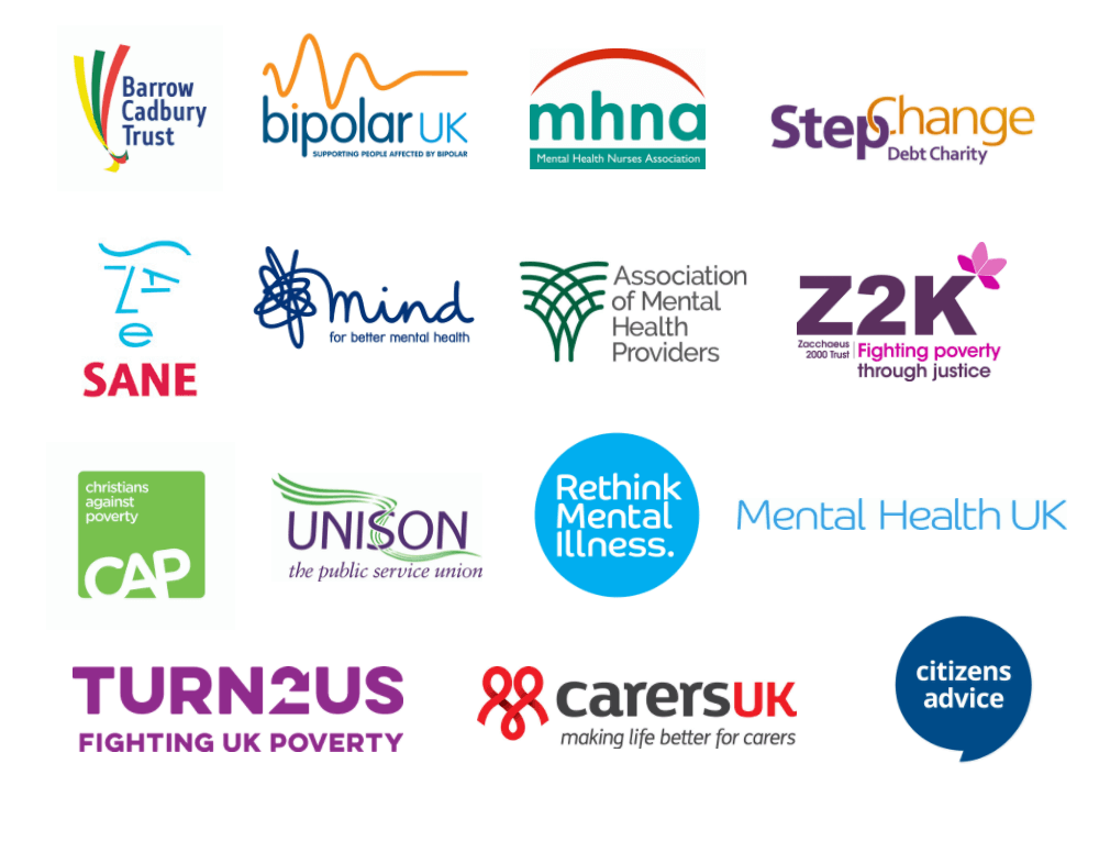 Recovery Space Partner Logos Graphic Money And Mental Health