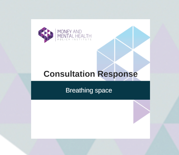 Breathing space consultation