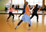 Photo of a gym class for the blog about our response to the personal health budgets consultation