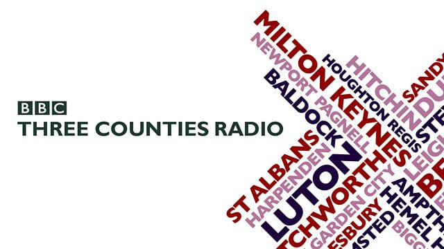 Featured on BBC Radio Three Counties