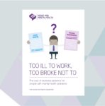 Picture of the Too ill to work report cover