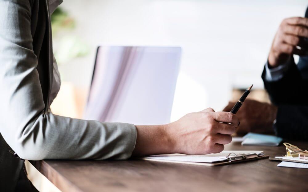 picture of two people at a table