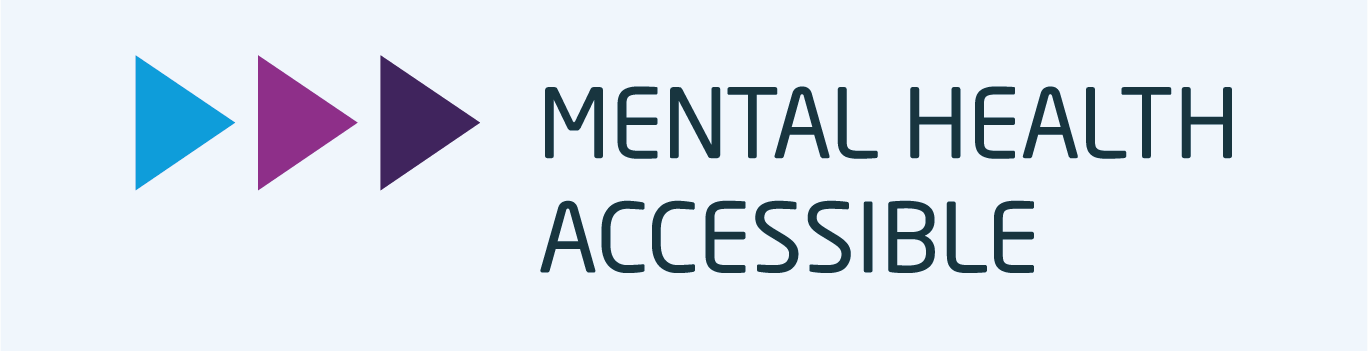 Mental Health Accessible standards logo - cropped for website A picture of our Mental Health Accessible standards logo