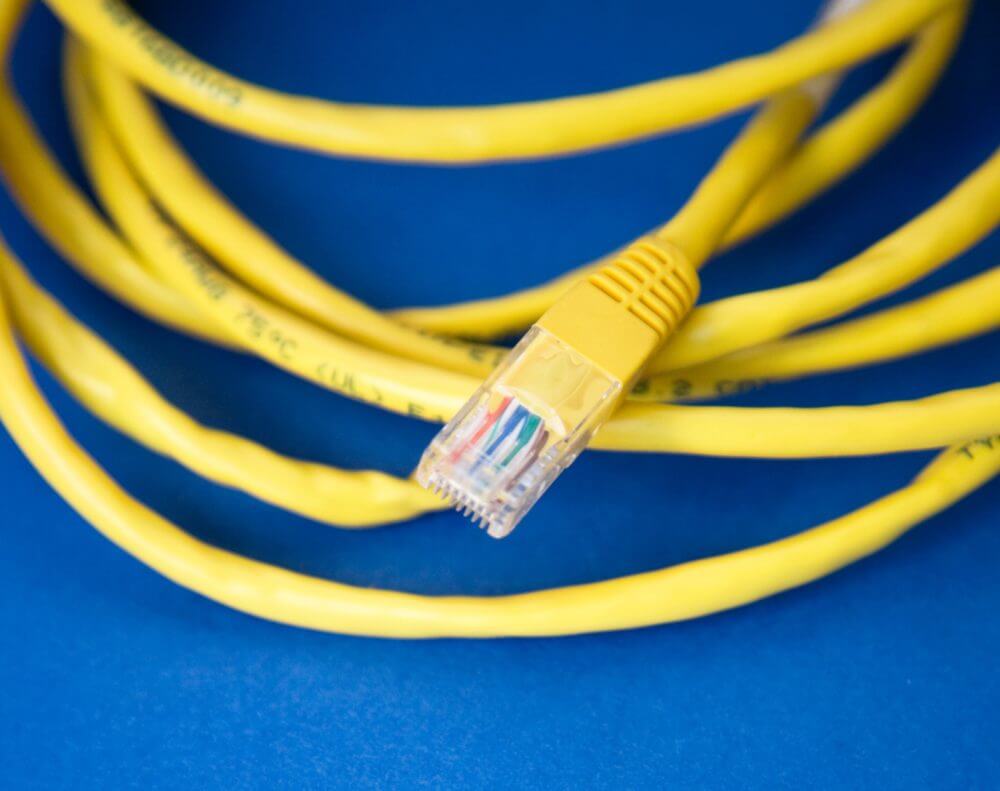 picture of an ethernet cable
