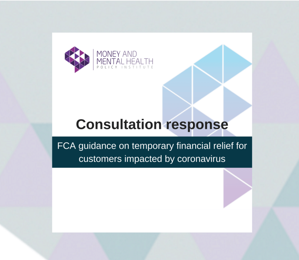 FCA guidance on temporary financial relief for customers impacted by coronavirus