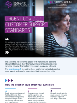 Urgent Covid-19 customer support standards