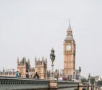 An image of Big Ben and the Houses of Parliament from Westminster Bridge
