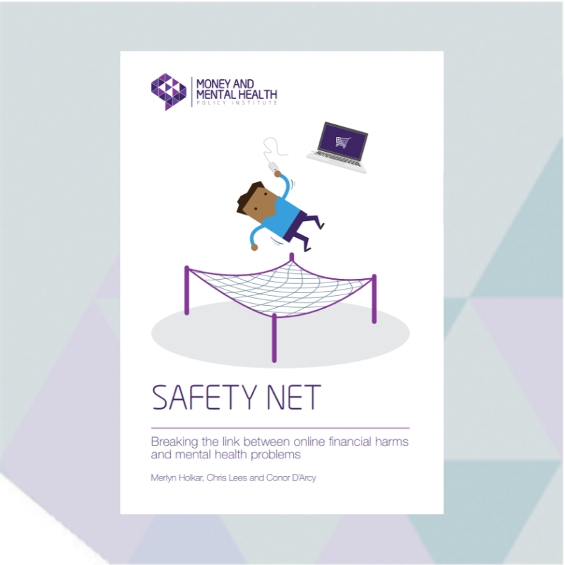 This is a report cover image titled 'Safety Net'