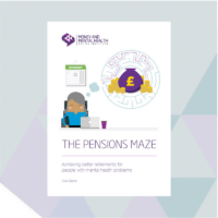An image of the report cover on a blue background