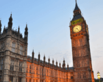 Big Ben and the Houses of Parliament.