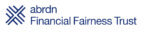 The logo of abrdn Financial Fairness Trust. Blue text on a white background.