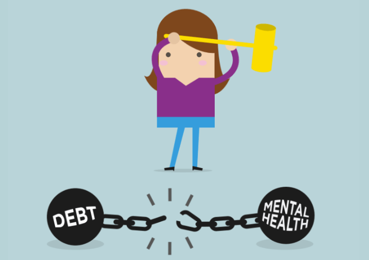 How to disrupt the long-term cycle of money and mental health problems