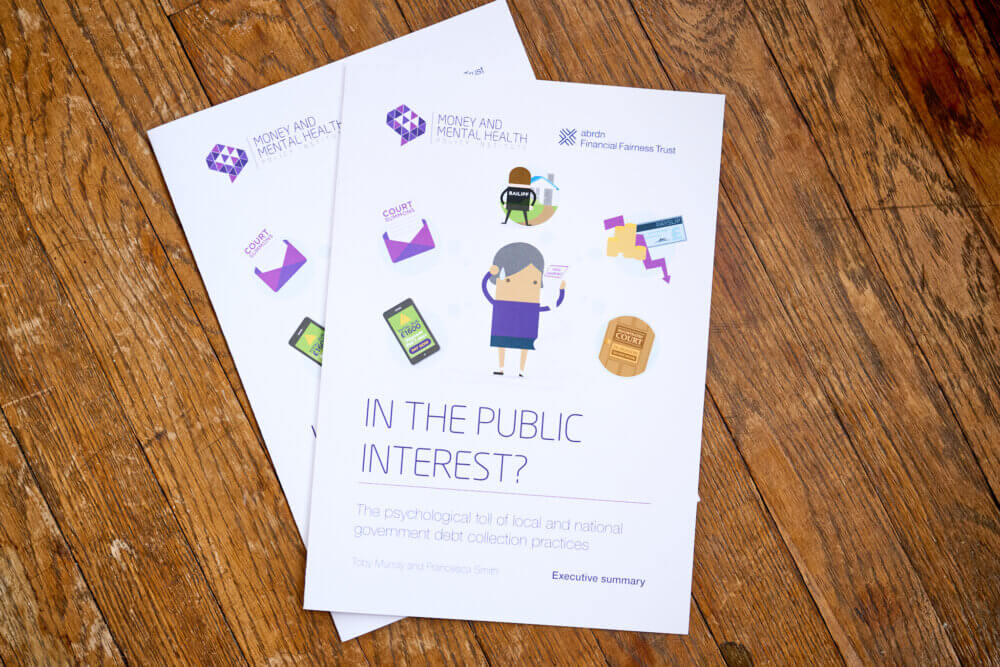 Paper copy of our report, In the public interest