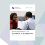 Best practice guide - income maximisation service providers