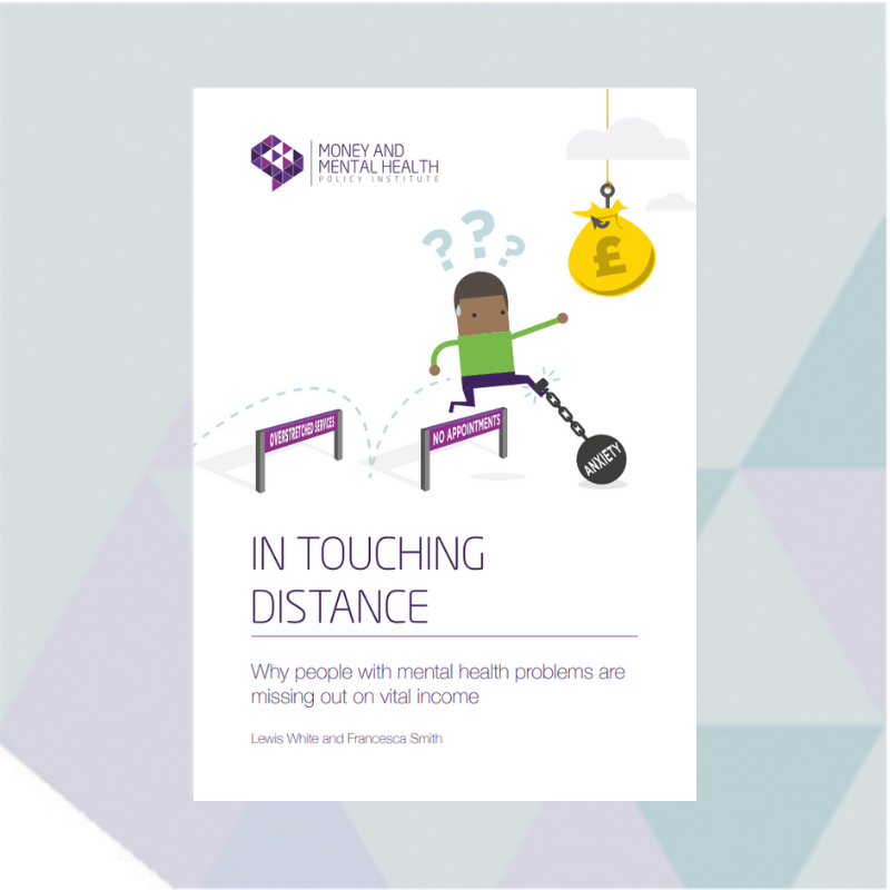 In touching distance